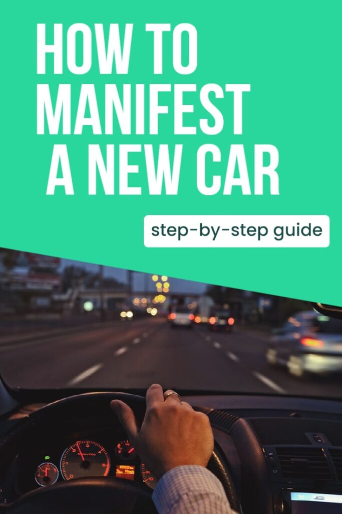 how to manifest a car easy