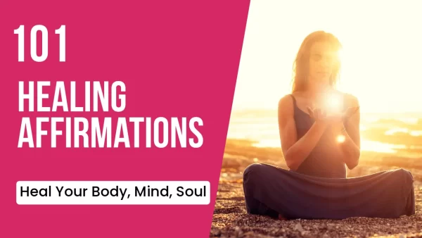 Healing affirmations are positive statements that you repeat to yourself. By doing this, you begin to replace negative, critical and harmful self-talk with uplifting words that make you feel empowered.